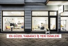 Yabancı Mağaza İsimleri ve Türkçe Anlamları