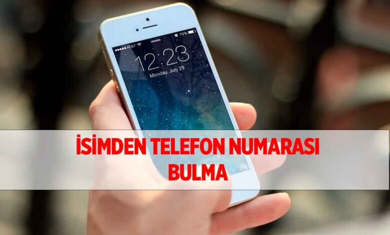 isimden telefon numarasi bulma 2021 turkcell turk telekom vodafone